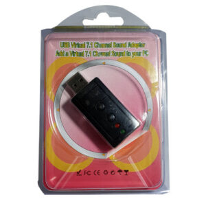 USB 2.0 External Virtual 7.1 Surround Sound Adapter