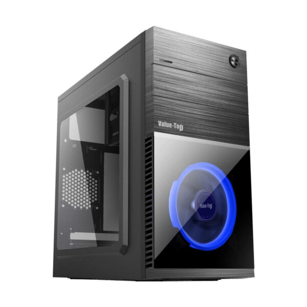 Value Top VT-R855-L Blue LED ATX Desktop Casing (200W PSU)