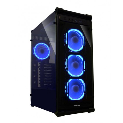VALUE TOP VT G03-L ATX TEMPERED GLASS FULL TOWER LED CASING