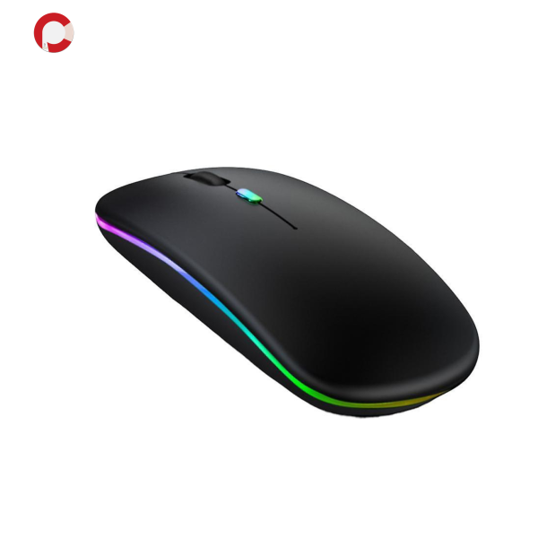 Aptech W61 Wireless Rechargeable Silent RGB Mouse