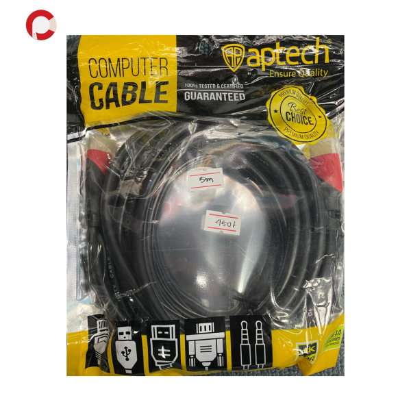 Aptech Computer Cable (5 Meter)